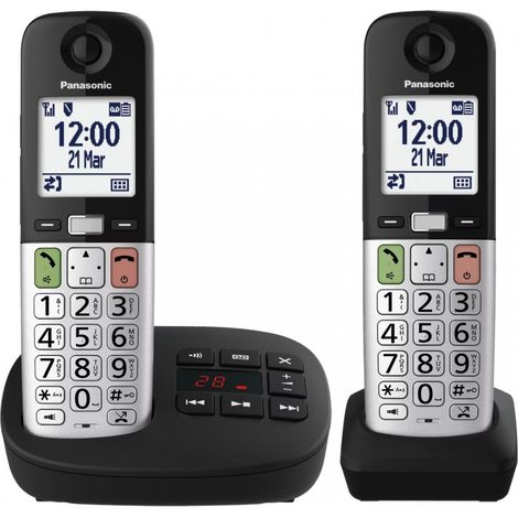 Panasonic KX-TGU432EXB, schwarz