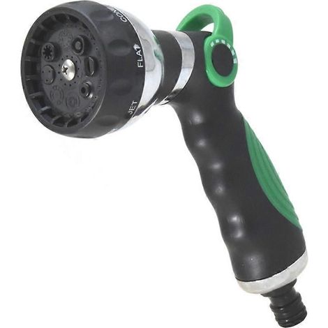 Garden Water Hose Nozzle for Watering 2Pcs Heavy Duty 8 Spray Settings (1/5)