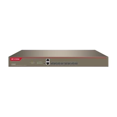 Switch IP-COM X5308F PoE Gestito in Cloud con 8 Porte SFP+ 10G, 1 Porta Console, 1 Porta MGT e Grande Buffer da 12 MB