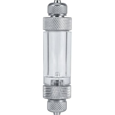 Jiajia AI, Compteur En Bulle De CO2 En Ligne Aquarium, Aluminium pour jardin, terrasse et extérieur (1/5)