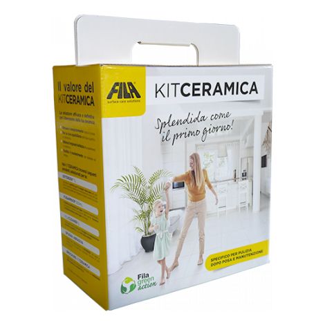 Fila kit ceramica per pulizia e manutenzione pavimentazioni