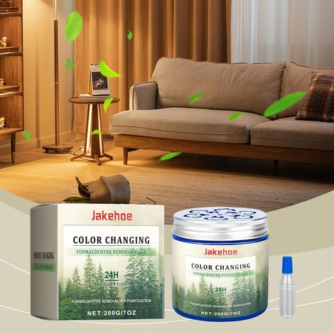 Formaldehyde purifier for indoor use, newly renovated homes, and offices - air freshening gel (cleaner 200g + activator 2ml) -- BIEMMEDUE (1/5)