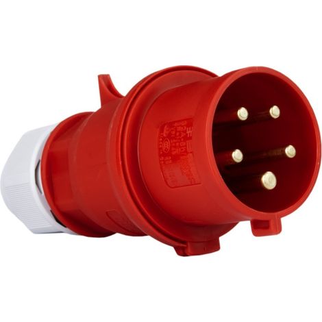 Enchufe portátil 32A 5P 400V 6h IP44 de conexión rápida Bals 1487 (1/2)