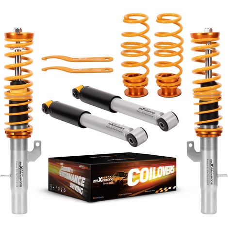 Kit Assetto Regolabile Molle Ammortizzatori for Citroen C3 I 2003-2010