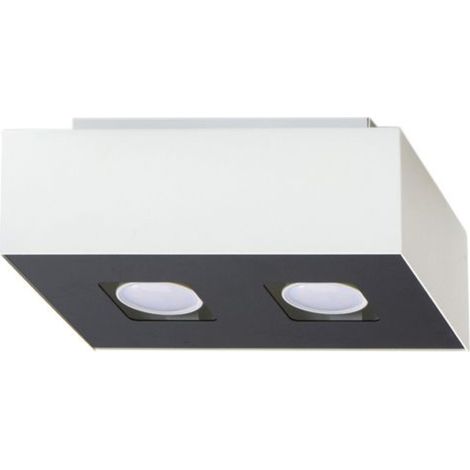 ZIRKON 2 GU10 DECKENLEUCHTE WEISS LUMILO 00.155.67 (1/5)