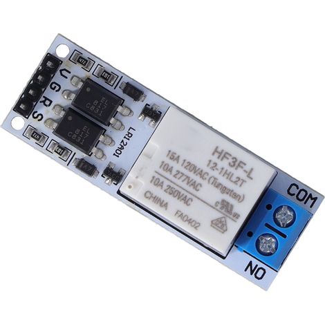 Module Relais Bistable Auto-Maintien 12V DC 10A LR12A01, Interrupteur à Verrouillage pour Bascules, Carte Auto-Bloquante (1/5)