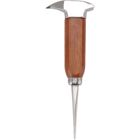 Eismeißel aus Edelstahl 304 mit Holzgriff, handliches Eisentfernungswerkzeug für den Hausgebrauch (1/5)