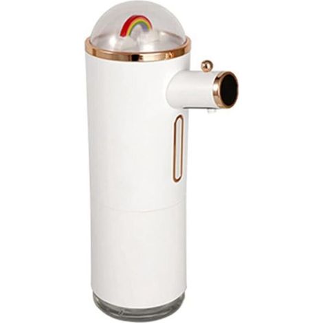 Dispenser automatico ricaricabile di sapone schiumogeno senza contatto, dispenser di gel igienizzante per le mani per il bagno (1/4)