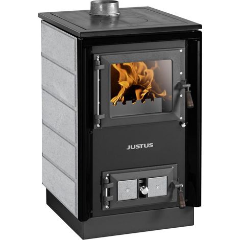 Rustico-50 Front & Seitenteil Speckstein