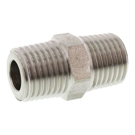 Manchon Droit Legris R (conique) Mâle 1/4pouce - Mâle 1/4pouce ( Prix pour 1 )