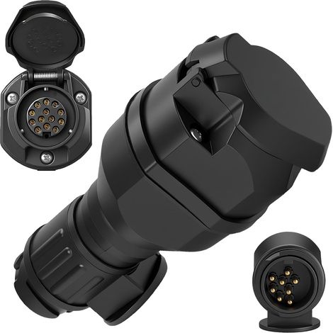 Adaptateur LED Canbus 13 broches vers 13 broches pour remorque 12 V Prise 13 broches – Fiche 13 broches avec éclairage LED pour voiture (1/5)