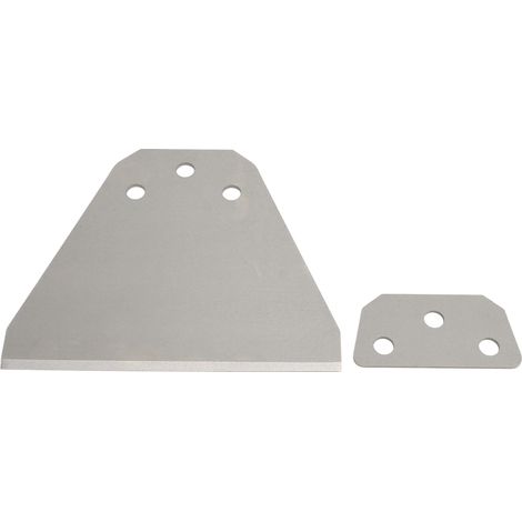 Fraise à gratter de 15 cm (6 po) en acier à ressort, tige ronde, 2 rainures, pour marteau électrique SDS Plus (1/5)