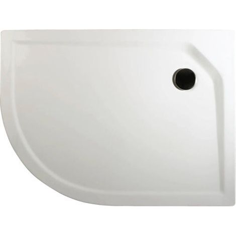 [GEBRAUCHT] B-Ware Schulte Duschwanne Viertelkreis asymmetrisch 120x90cm Dusche Badezimmer Wanne (1/2)