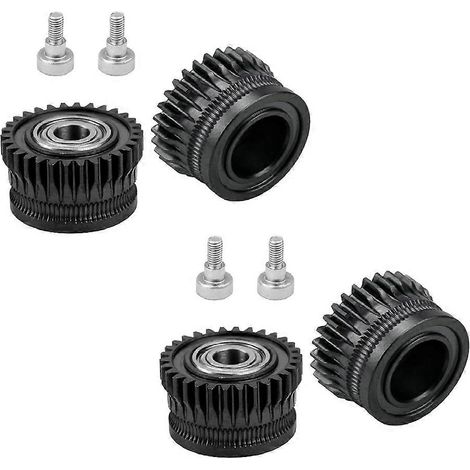 Doppelzahnrad-Extruder-Kit für K1/K1C/K1 Max/Ender 3/V3 Plus V3 3D-Drucker, Upgrade 3.0, aus gehärtetem Stahl (1/5)