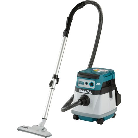 Makita – Aspirateur professionnel eau et poussière 15L – Dépression 110 mbar – DVC155LZX2 – Pour chantiers humides et espaces confinés (1/10)