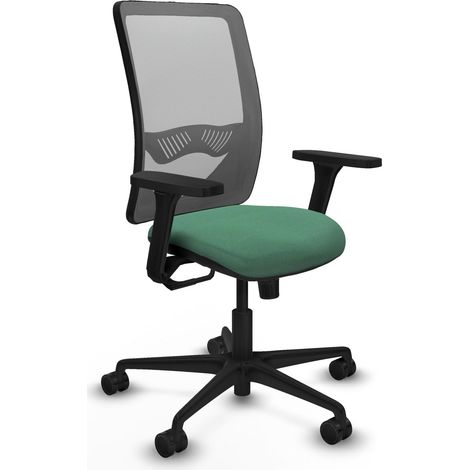 Silla de oficina piqueras y crespo Zulema negro espuma alta densidad (1/2)