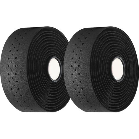 Guidon Vélo Ruban EVA Haute Élasticité Antidérapant Absorption Chocs Respirant Accessoire Cyclisme Noir (1/5)