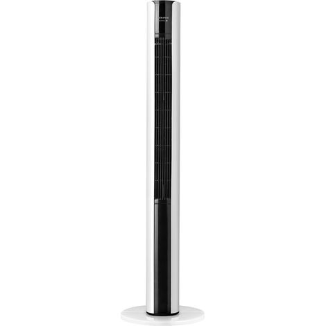 Ventilador torre 110 cm 50W – Silencioso con mando a distancia – 3 modos y temporizador de 15 horas – Oscilante y base antideslizante – Taurus - Alpatec (1/4)