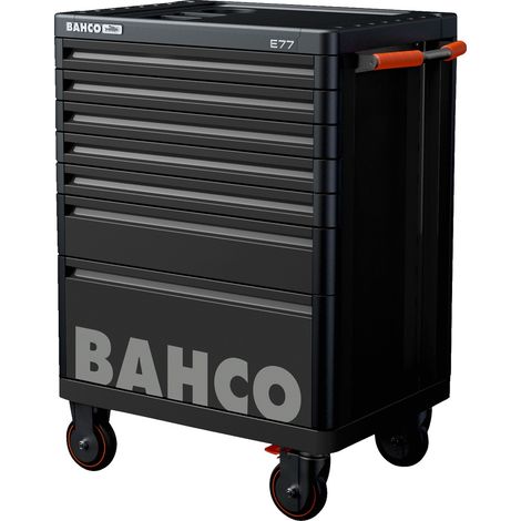 Bahco Premium Werkstattwagen mit 7 Schubladen, schwarz