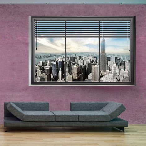 Papier Peint "New York Window II" 70 x 100 cm (1/2)