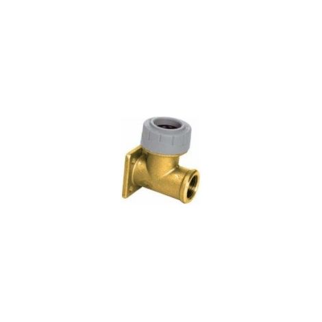 Codo 90º placa latón hembra - STANDARD HIDRÁULICA Medidas: Ø15mm x 1/2"