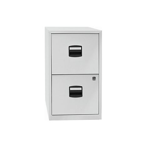 Armario para archivadores colgantes PFA  2 cajones  gris