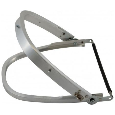 Fixation pour casque universelle pour tous les casques standard aluminium EN 166 EN 167 EN 168 EN 170 (1/3)