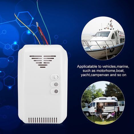 12V-Erdgas- und Propangasdetektor für Wohnmobile und Boote (1/5)