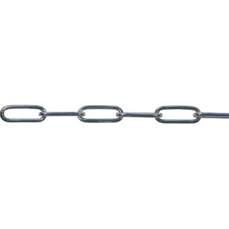 Cadena soldada DIN 5685 C40 zn a 1Stck a 5 m