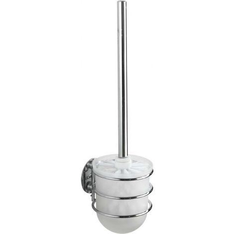 Wenko 18768100 Turbo-Loc Juego para WC, Acero, Plateado