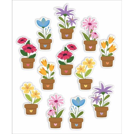 Decorazioni per finestre bifacciali - Fiori... 12 pezzi