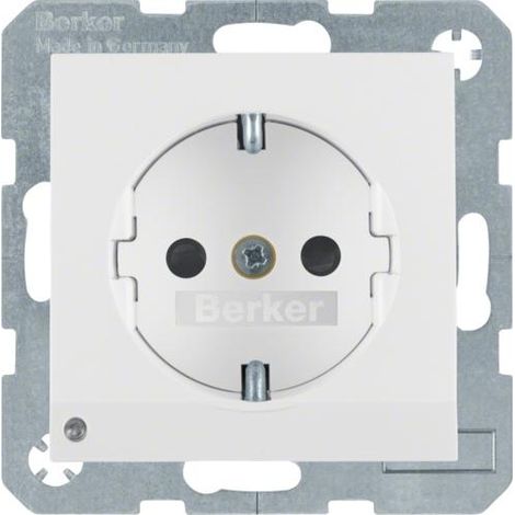 HAGER 41098989 TYPE F BLANC PRISE DE COURANT BERKER