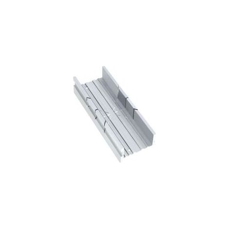 Boîte à onglets de 13,5 cm en alliage d'aluminium robuste, coupe précise à 45°, 90° et 135°, pour métal, artisanat, bois, plastique, HT0417