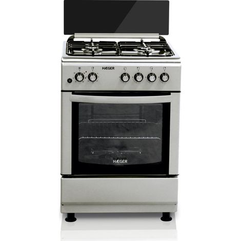 Herd Haeger GC-SS6.009B grau Edelstahl 64 Liter