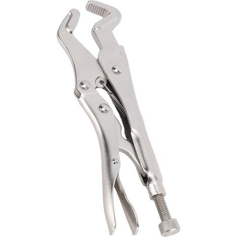 Mehrzweck-Verriegelungszange, gebogene Backen, Spitzzange, zum Schweißen, für Holzbearbeitung und Metallreparatur (1/4)