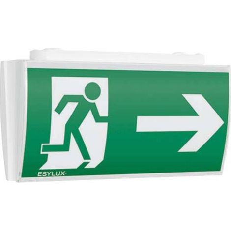 ESYLUX EN10061813 Eclairage dissue de secours montage au plafond droite (1/2)