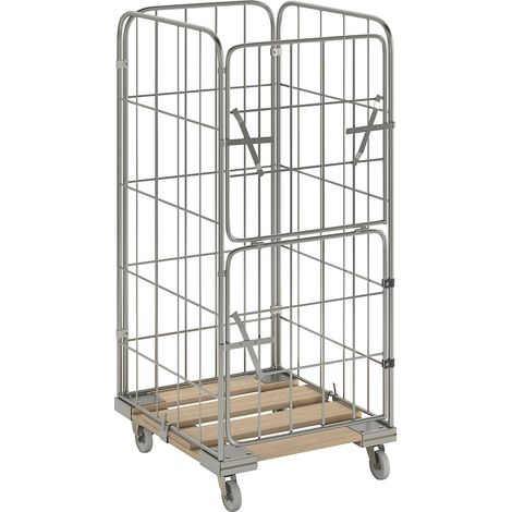 FRANKEL kaiserkraft, Roll-conteneur MODULAIRE, socle roulant en
