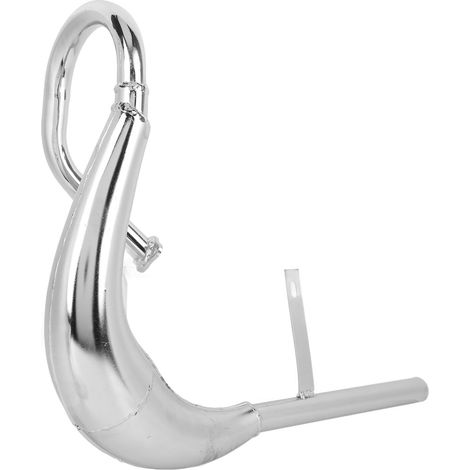 Tuyau échappement moto 40mm alliage aluminium silencieux vélo électrique avec joints cale vis argent 49-80CC (1/5)
