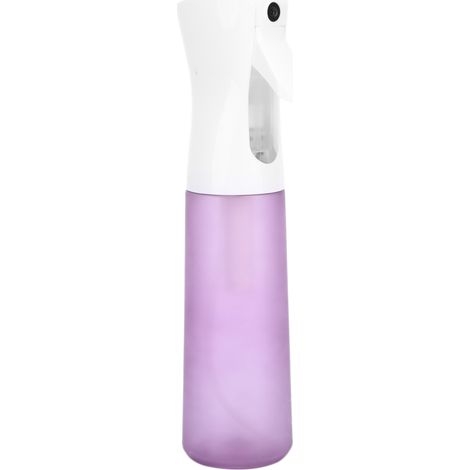 Flacon pulvérisateur 300ml pour coiffure, brumisateur ultra-fin, vaporisateur jardinage et plantes, violet, bouteille spray professionnelle pour cheveux et soins. (1/5)