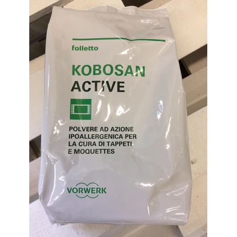 Vorwerk Kobosan Active Originale Vorwerk Folletto Polvere Per La Cura Tappeti E Moquettes, 500 Grammo
