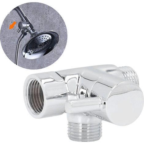 Professioneller Duschumsteller aus Metall, Wasserhahn-Duscharm für Handbrausekopf (1/5)