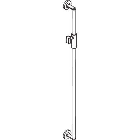 HEWI 900.33M03260 VH barre de douche, Ø 25, L 1100 (1/3)