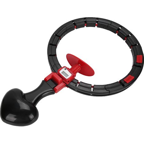 Anneau de fitness intelligent, ajustable, pour affiner la taille et masser le ventre (type Hula Ring). (1/5)