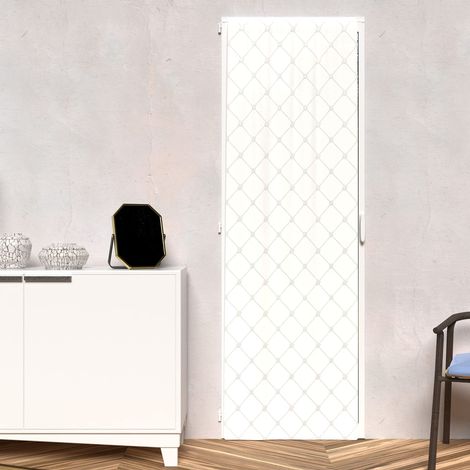 Voilage Porte fenêtre, Polyester, Blanc, 70x200 cm (1/2)