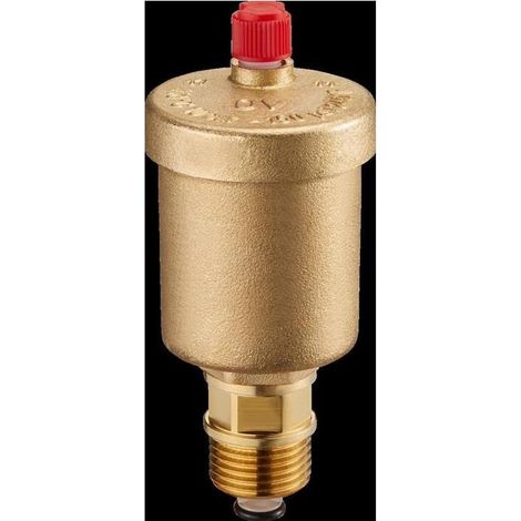 Oventrop Schnellentlüfter mit Absperrautomatik DN 15 1/2" Außengewinde PN 10, Messing