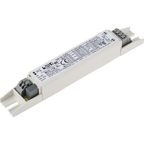 Rs Pro – Ballast électronique 4 16 W – Compatible fluorescent et CFL – Tension 220-240 V – Haute fréquence pour lampe fluocompacte