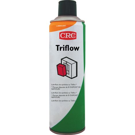 Lubrifiant CRC TRIFLOW au PTFE, Aérosol 650 ml / 400 ml ( Prix pour 1 )