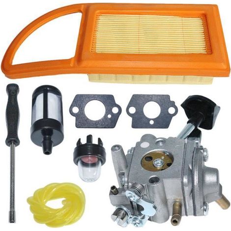 Carburateur - Filtre À Air - Outil De Réglage - Pour Tronçonneuses STIHL MS150 Série - Compatible Zama C1Q S183 - Kit Complet ×1 (1/4)