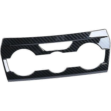 Garniture de panneau de commande de climatisation en fibre de carbone pour console centrale et tableau de bord pour Honda Impreza XV Crosstrek 2018- (1/4)