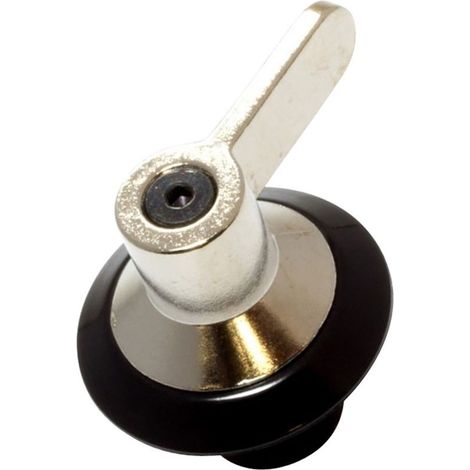 Bouton de commande noir/inox (694975086) Four, cuisinière 295003 SMEG (1/2)